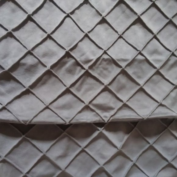 Grey Velvet Throw Pillow Case(2) - Picture 3 of 5